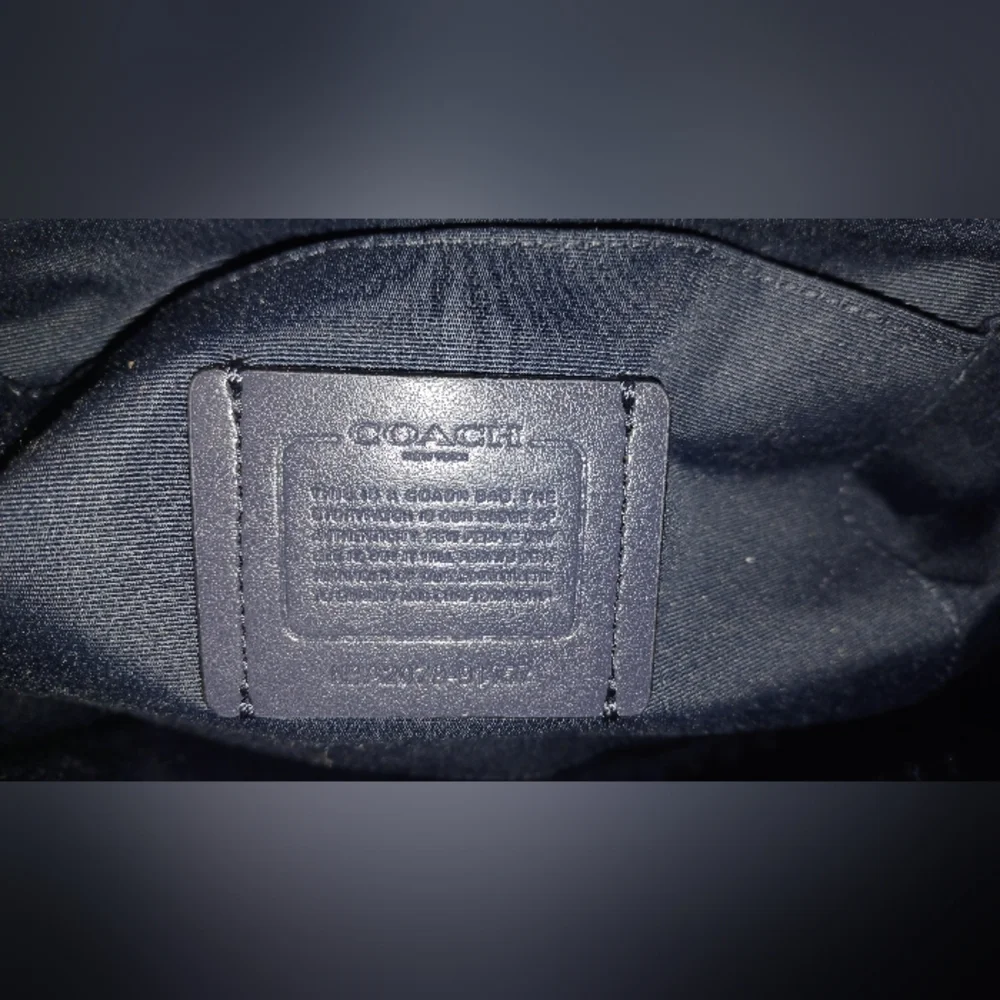 COACH MIA SATCHEL IN DENIM - Picture 6 of 9